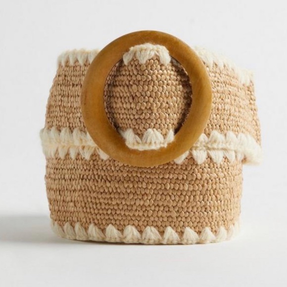 ๐ Raffia Stretch Belt 3 3X 22 24 NWT Torrid New! Tan Brown - Picture 5 of 5